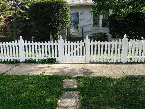 Picket Wood Fence Styles-wood fence installation near me