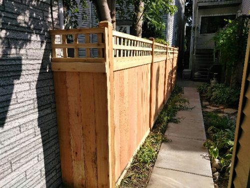 Shadowbox Wood Fence Styles-wood fencing companies