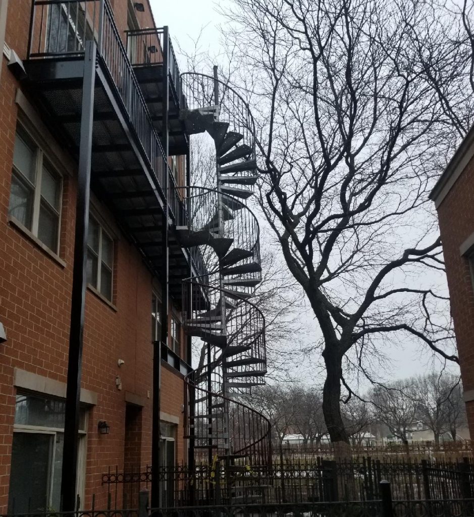 Wrought Iron Balusters for Apartment Buildings Chicago Il