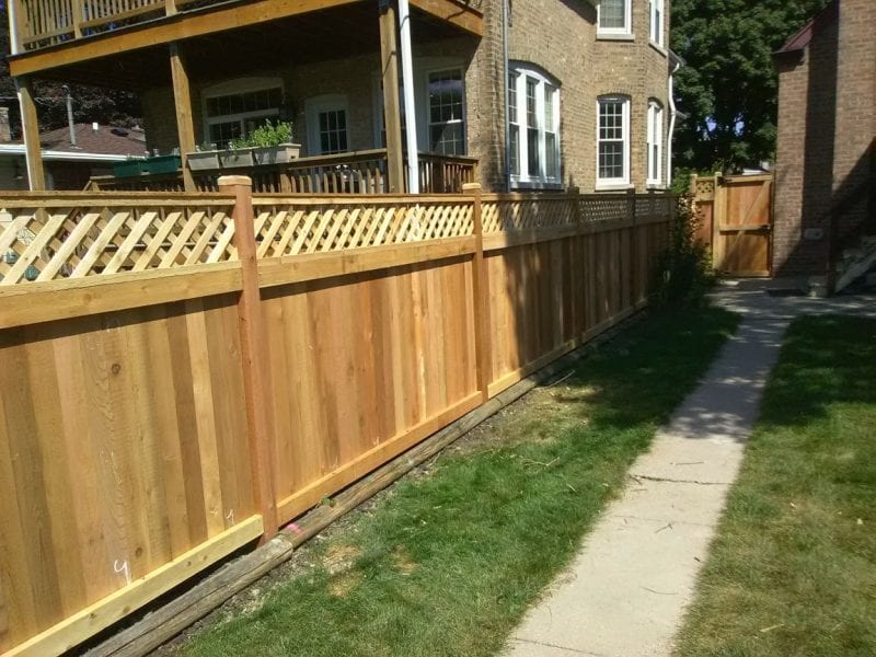 wood fence company chicago