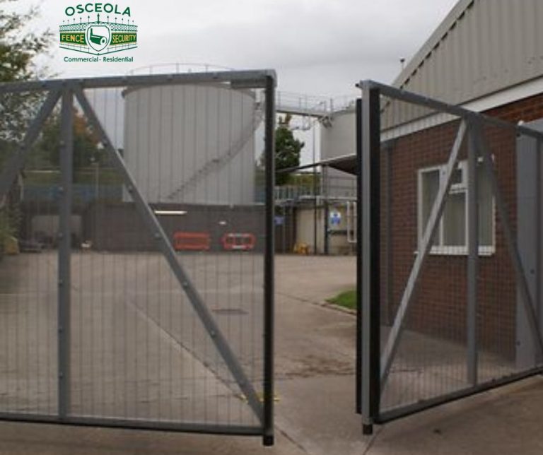 Automatic Security Gate in Chicago - Swing gate