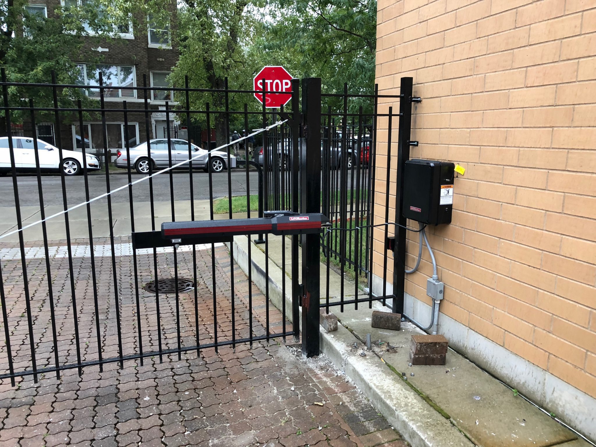 Automatic Security Gate in Chicago - barrier gate
