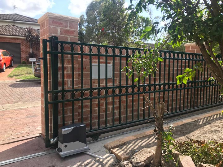 Automatic Security Gate in Chicago - sliding gate