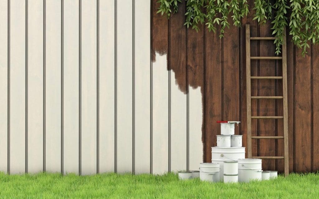 Trendy Wood Fence Colors for Residential Fences