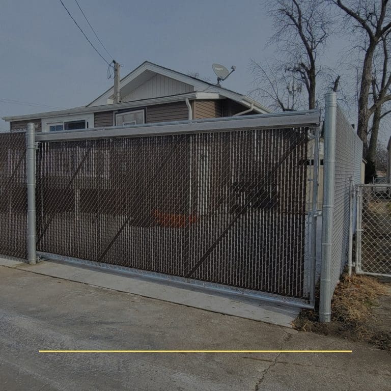 osceola chain link fence in chicago illinois