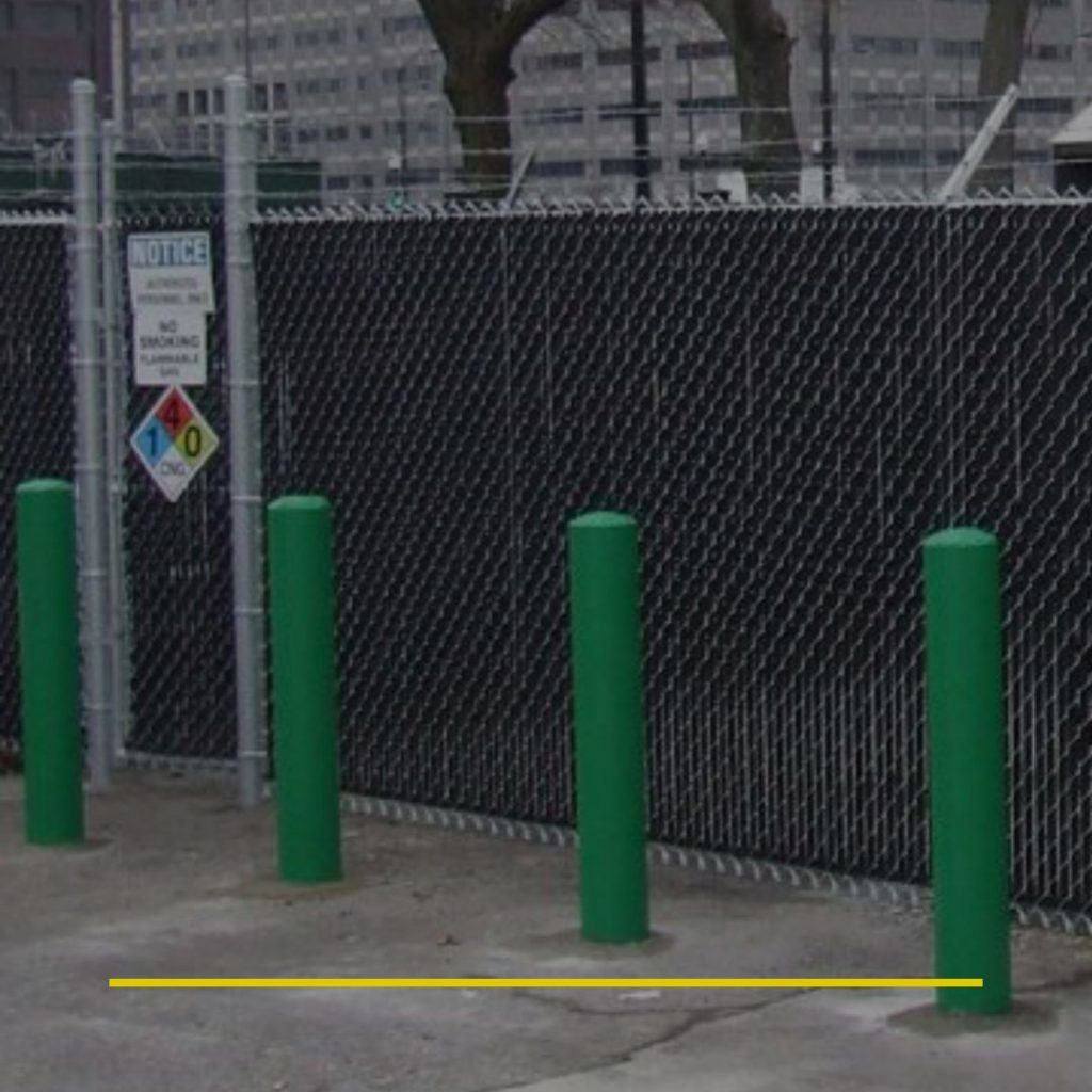 osceola-fence-iron-bollards-installation-chicago-illinois