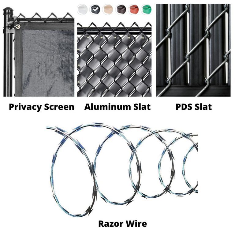 privacy-and-security-chain-link-fence-accesories-chicago