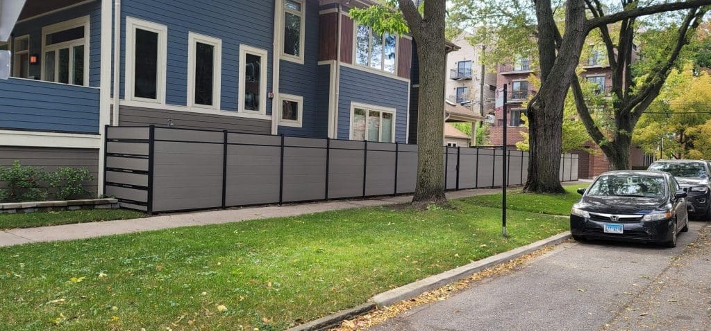Osceola Fence Composite Fence Installation