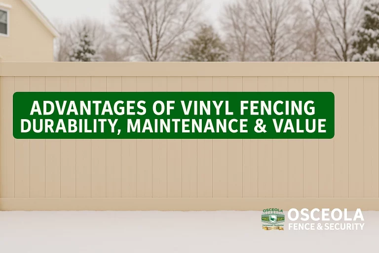 Guide to all the Advantages of installing Vinyl Fencing