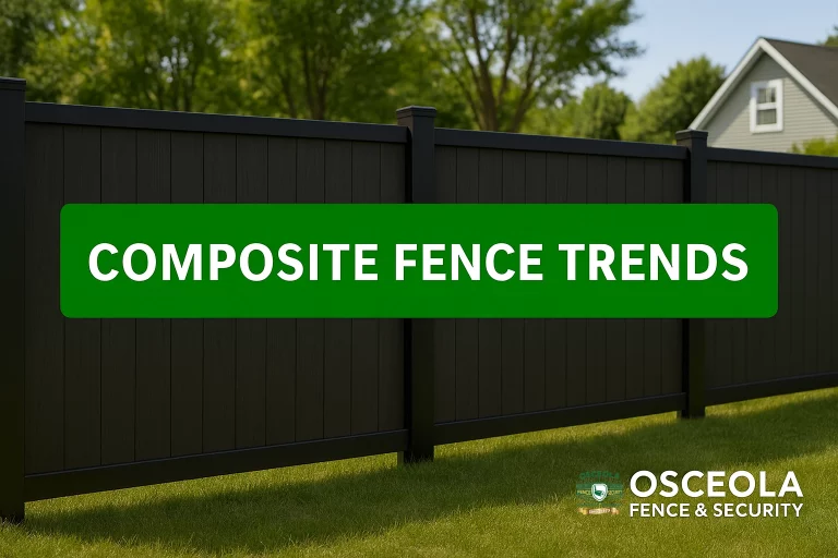 Composite Fence Trends-Osceloa Fence & Security
