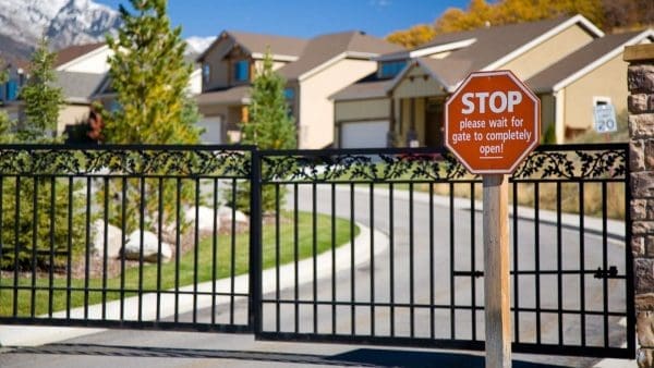Automatic security gate installation in Northfield, IL