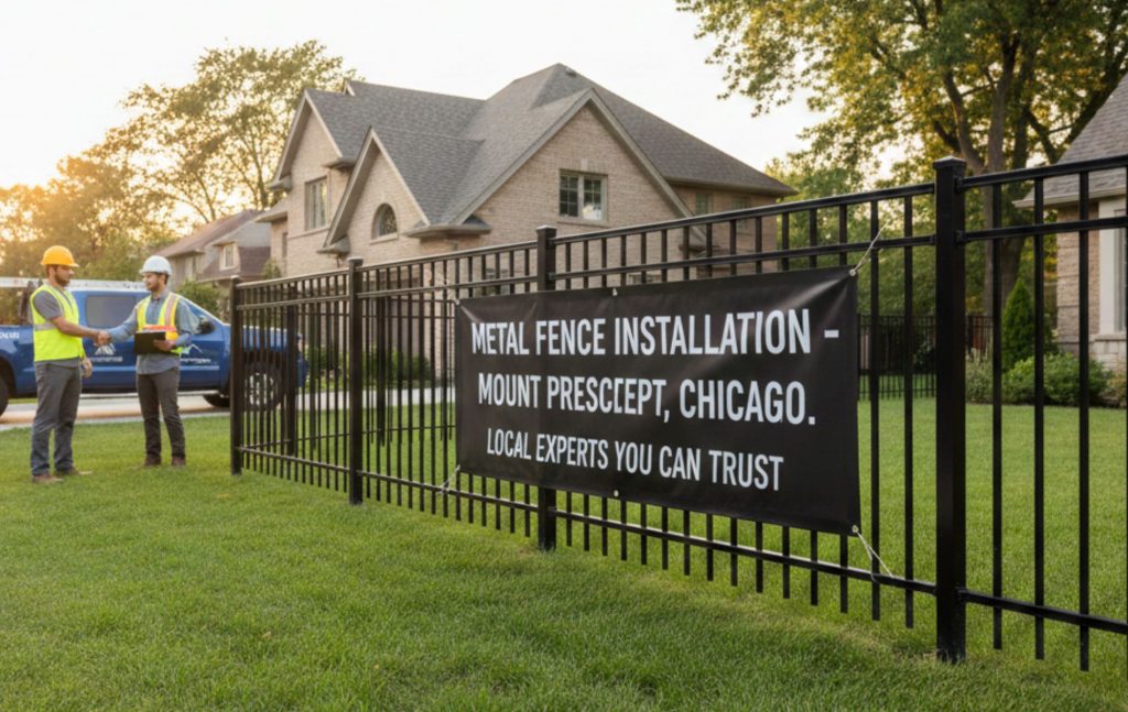 Metal Fence Installation in Mount Prospect, Chicago: Local Experts You Can Trust