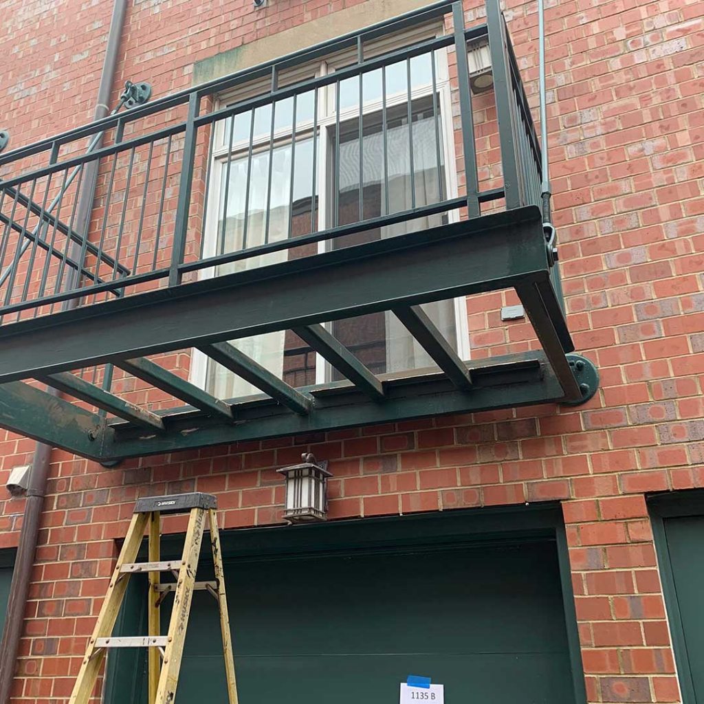 Wrought Iron Balcony Railing