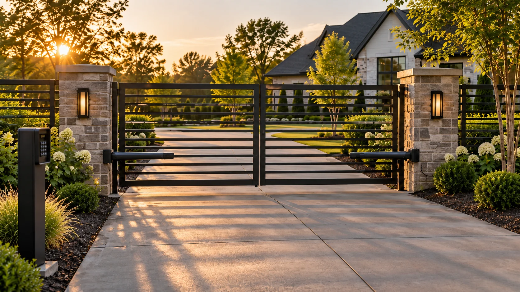 Automatic security gates in Franklin Park IL