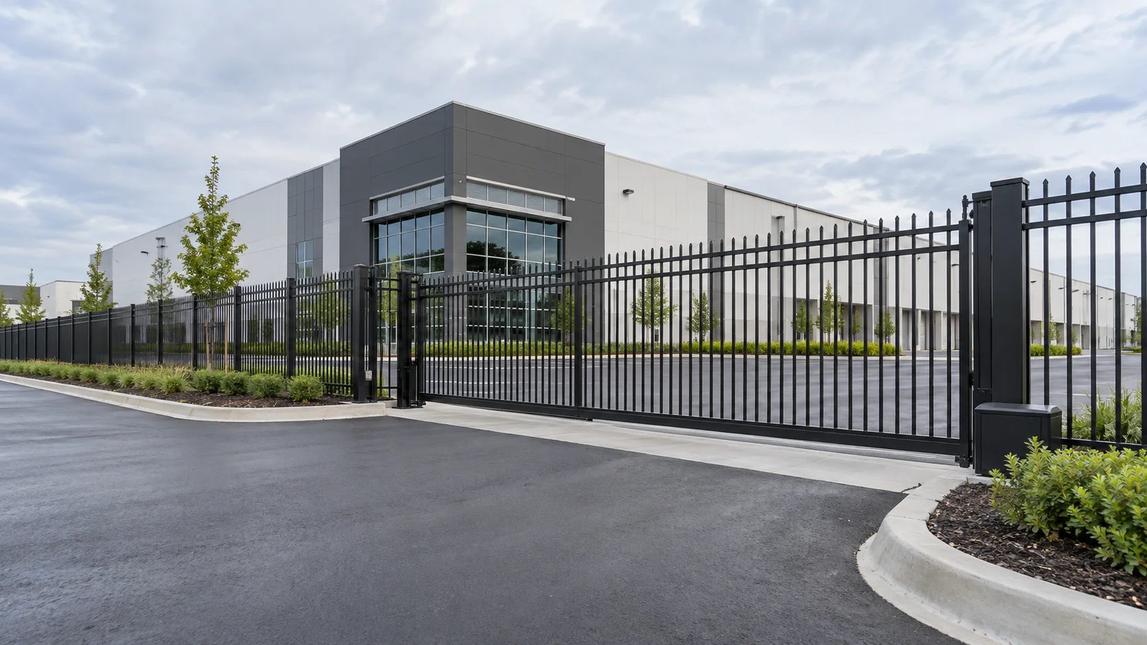 Commercial fence installation in Franklin Park IL