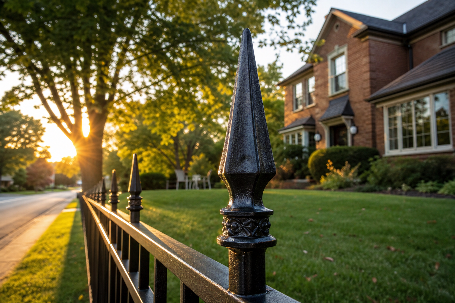 Iron Fences installed in Arlington Heights, IL