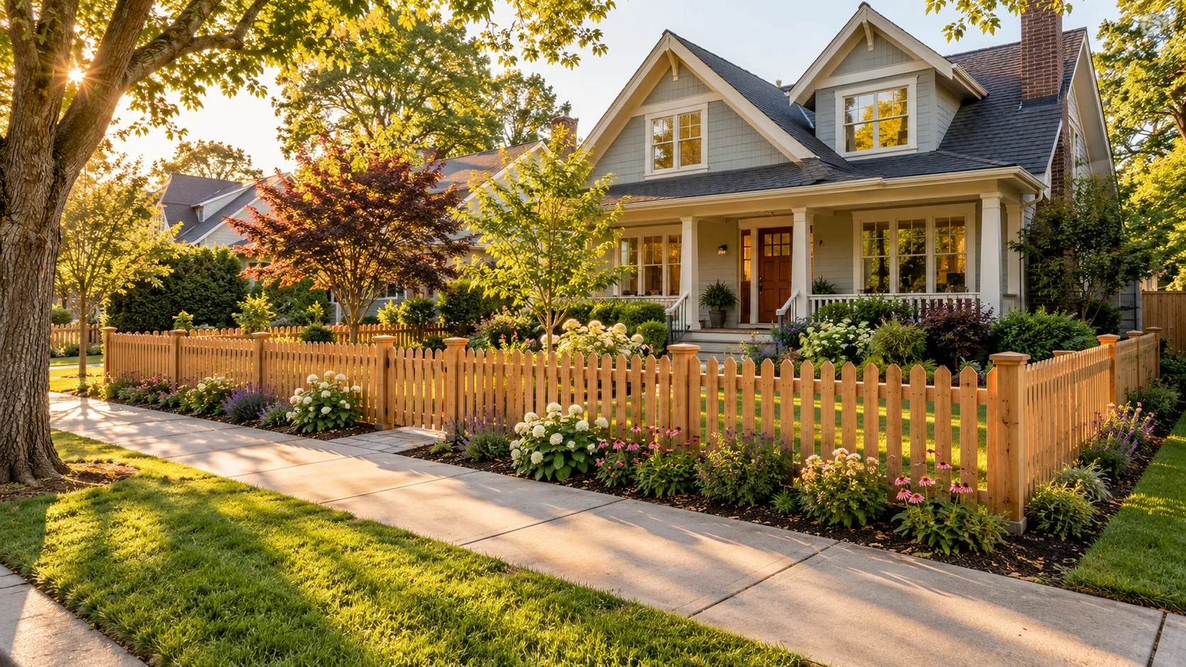 Residential fence installation in Zion IL