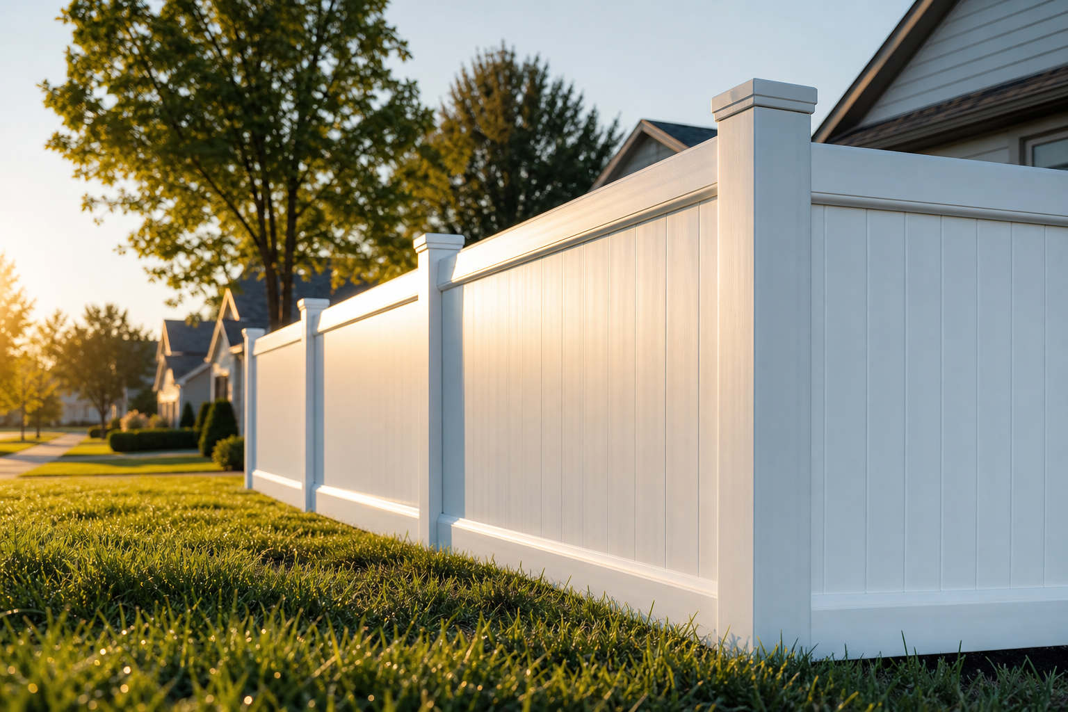 Vinyl Fences in Palatine, IL