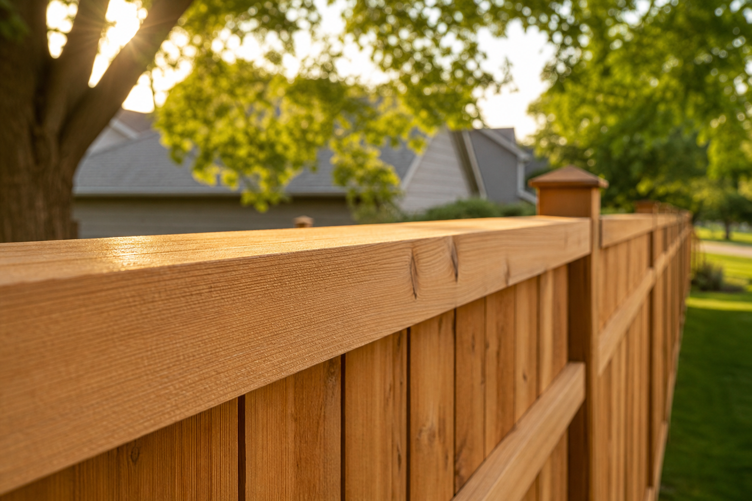 Wood Fences in Palatine, IL