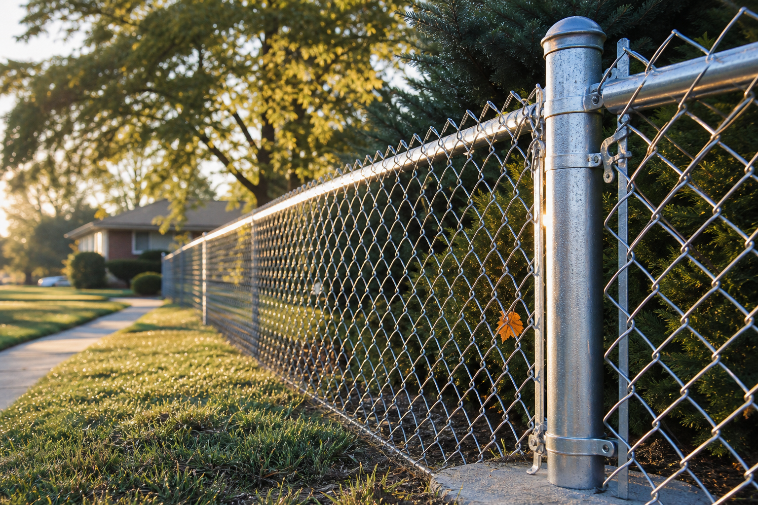 Chain Link Fences installed in Glendale Heights, IL