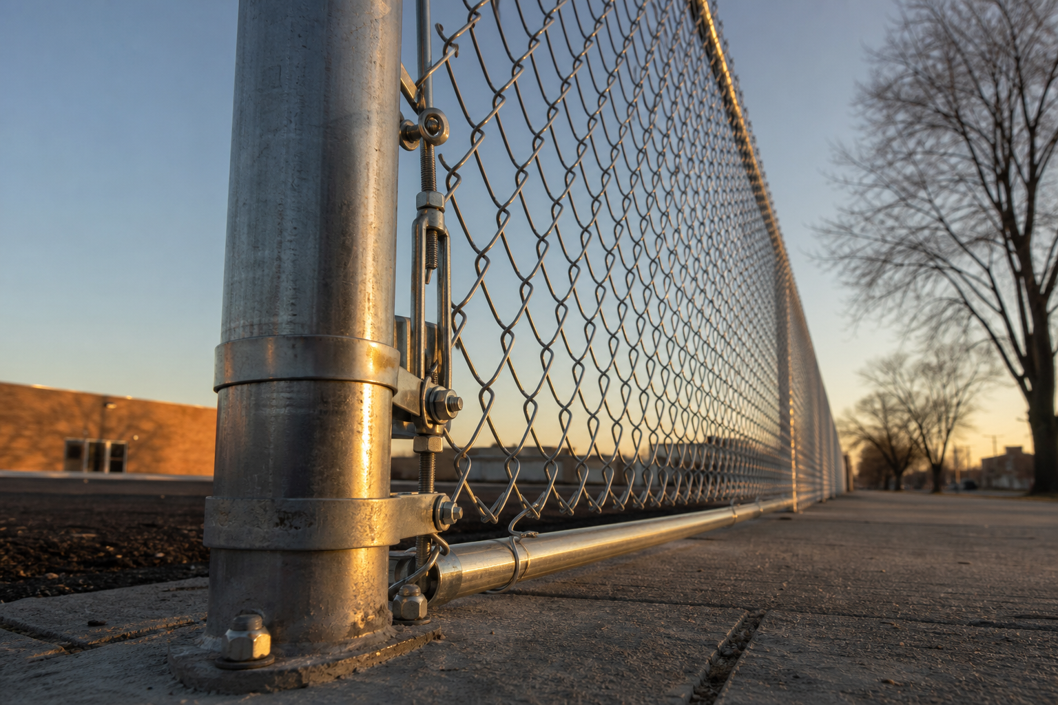 Chain Link Fences in Hillside, IL