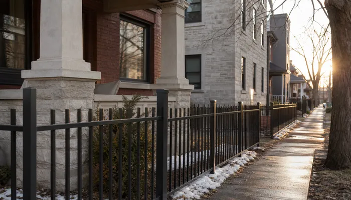 Chicago Bungalow Belt and Greystone Blocks: How Steel Fencing Fits Historic Facades