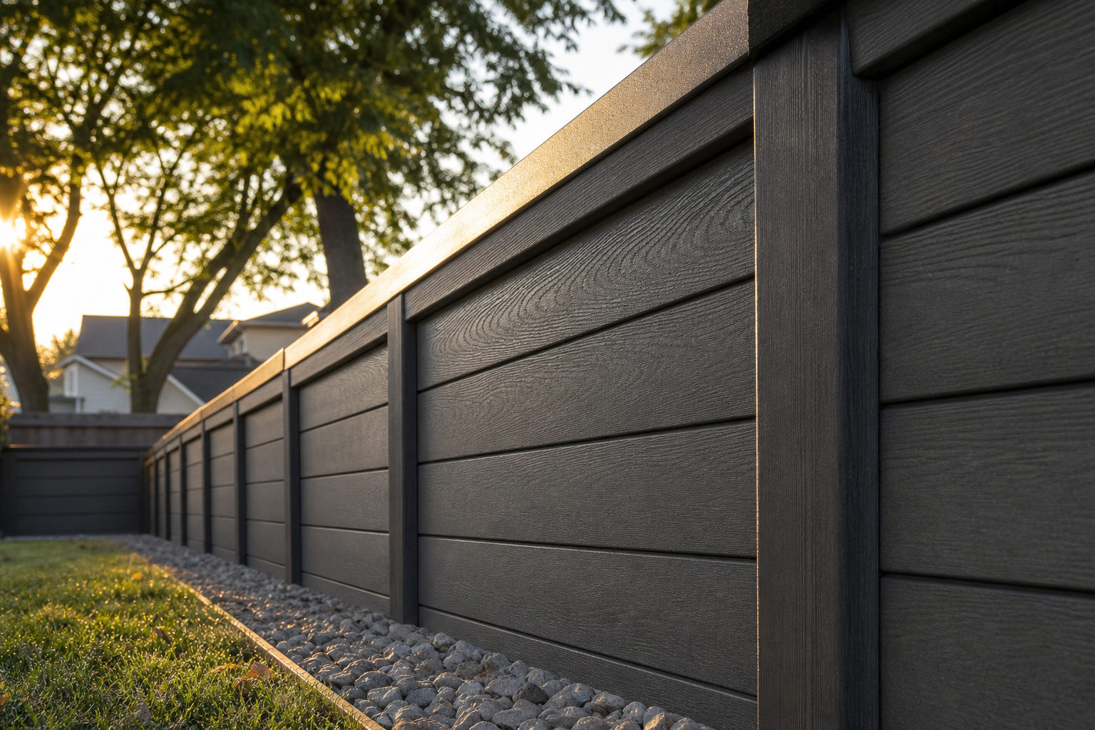 Composite Fences installed in Bensenville, IL