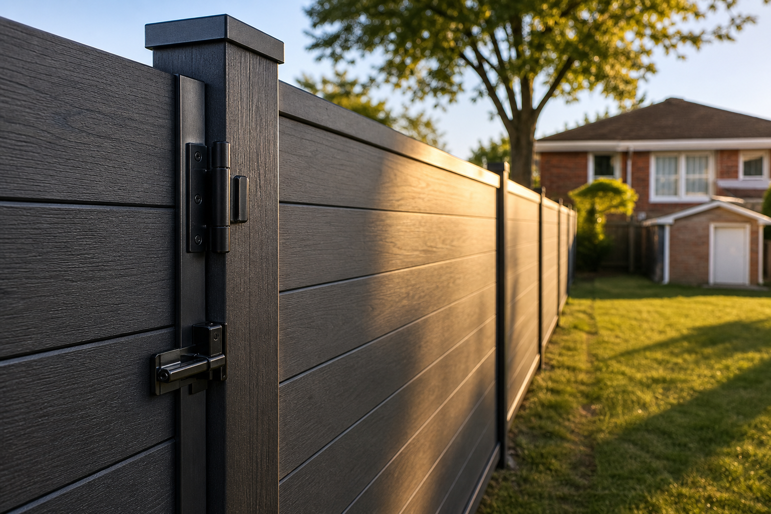 Composite fences in Harwood Heights, IL