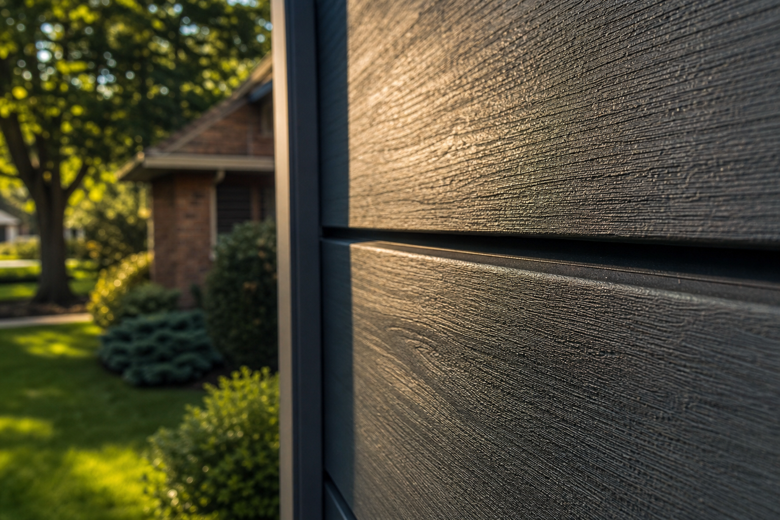 Composite Fences installed at a Park Ridge, IL property