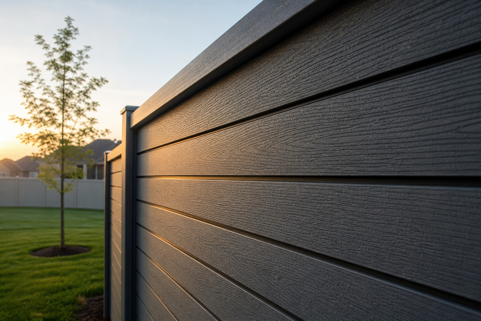 Composite Fences installed in Wood Dale, IL