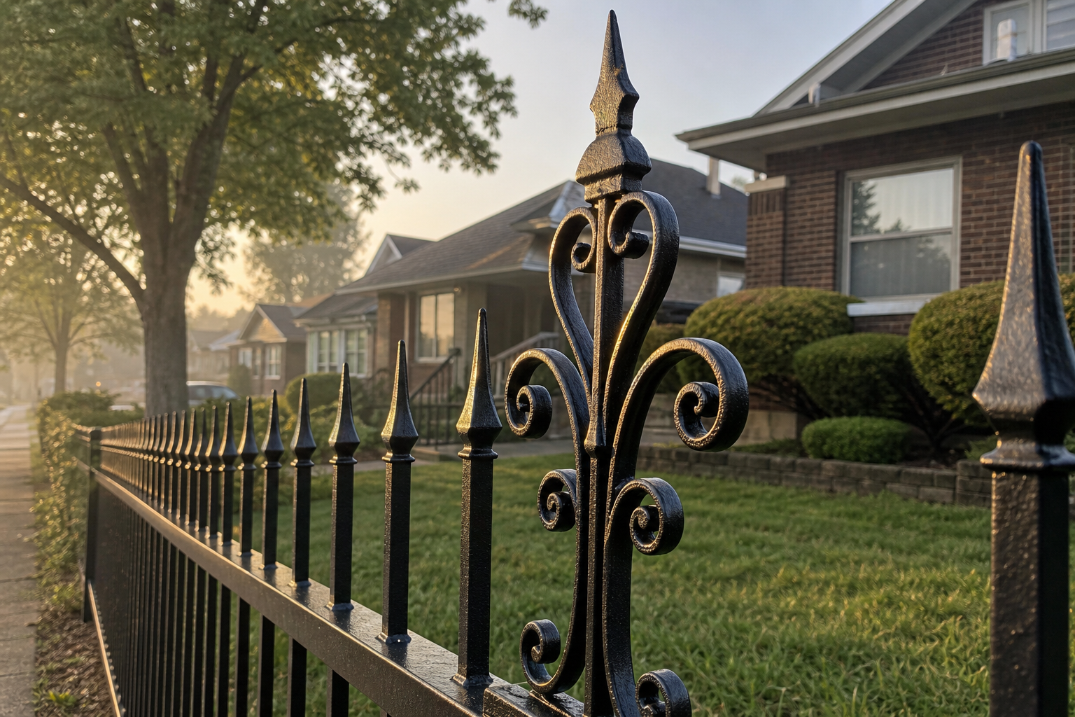 Iron Fences in Hillside, IL