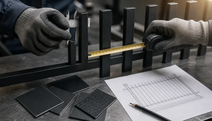 Reading a Steel Fence Spec Sheet: Gauge, Picket Spacing and Post Size