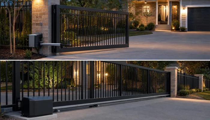 Swing Gate Or Slide Gate? Choosing An Automatic Gate For A Residential Driveway