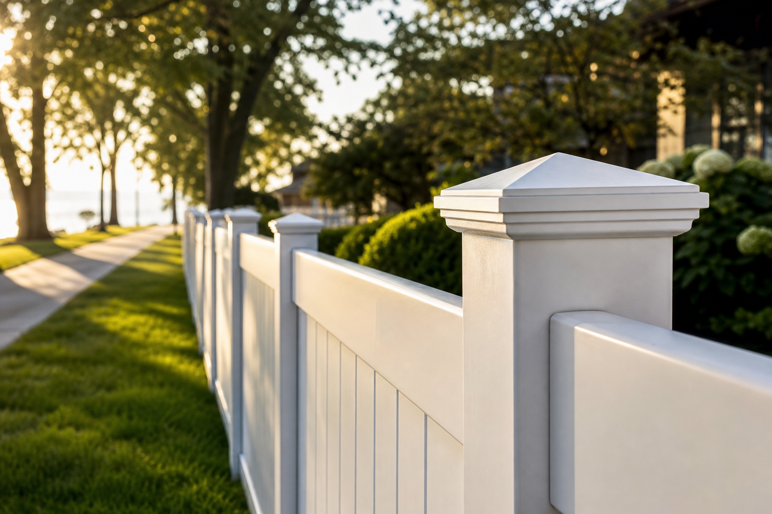 Vinyl Fences in Evanston, IL