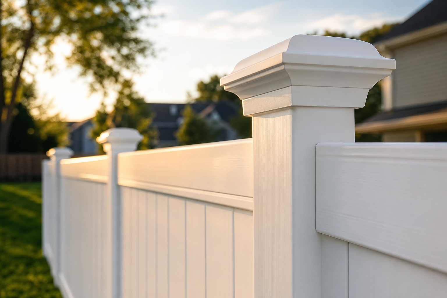 Vinyl Fences in Glenview, IL