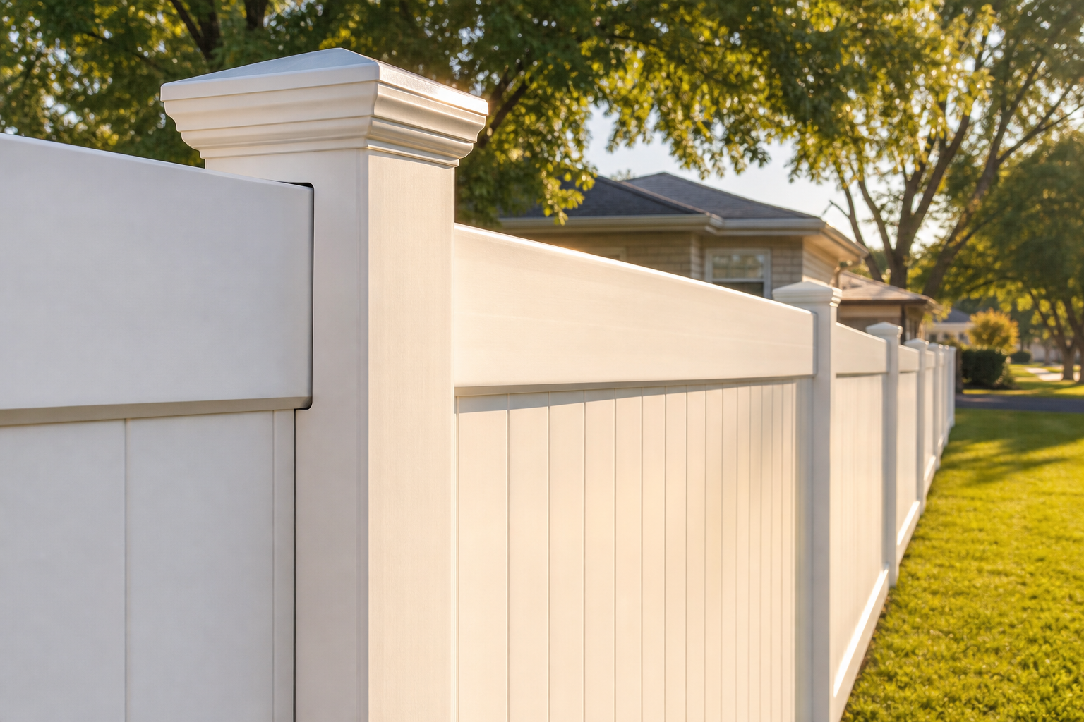 Vinyl fences in Harwood Heights, IL