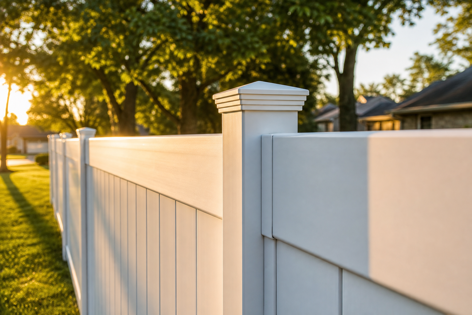 Vinyl Fences in Hillside, IL