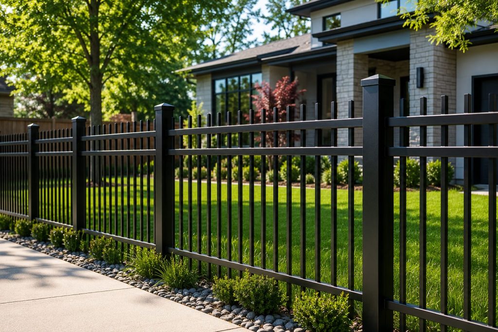 Aluminum Fence Stylish and Durable Property Protection