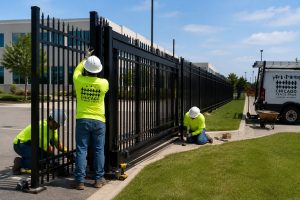 Commercial Fence Installation