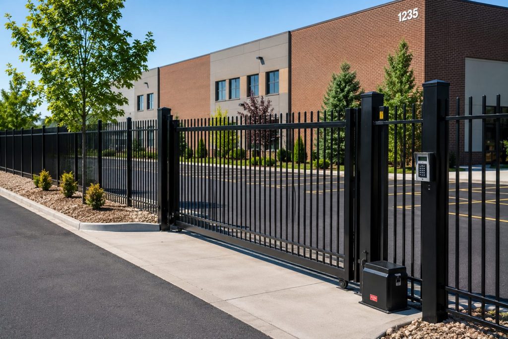 Commercial Fence Installation
