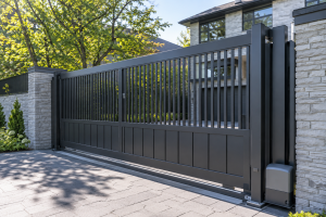 Custom made gates Chicago automatic gate installation residential security