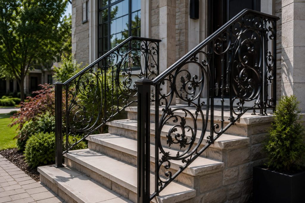 Custom Wrought Iron Railings