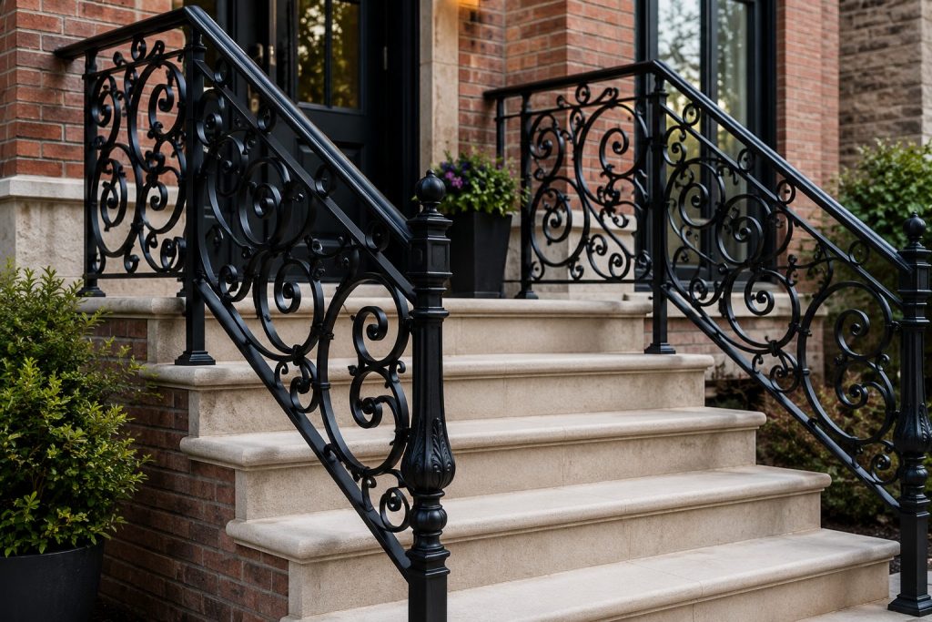 Custom Wrought Iron Railings