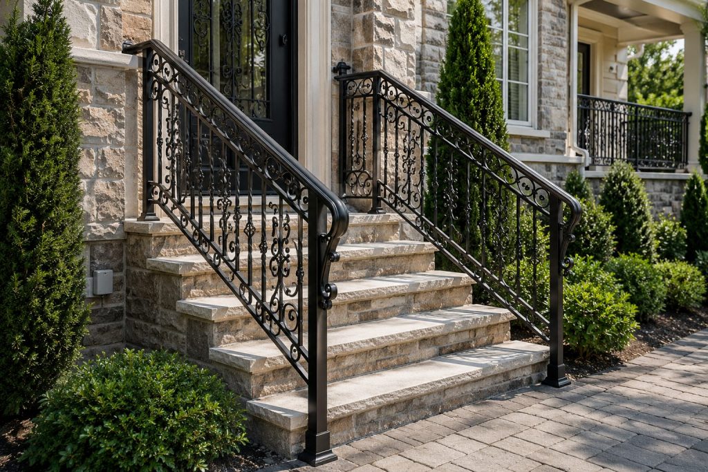 Custom Wrought Iron Railings