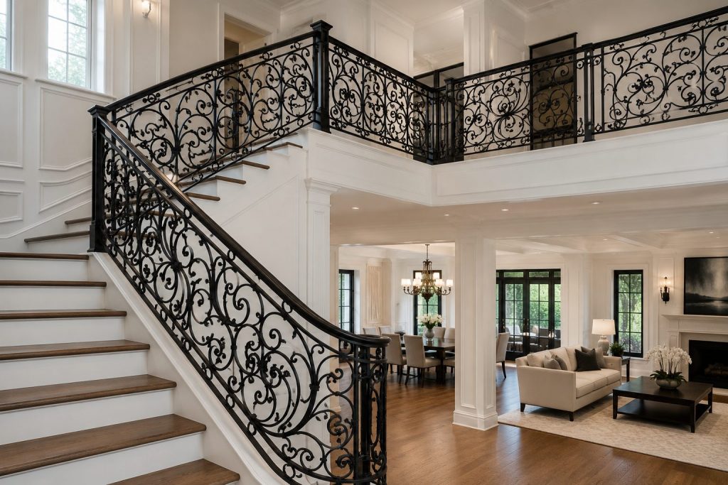 Custom Wrought Iron Railings