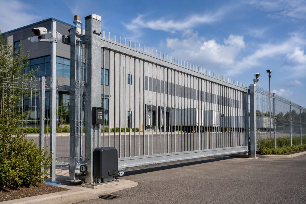Industrial Fencing Systems with security features