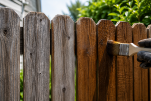 Wood fence splitting prevention maintenance sealing installation Chicago guide