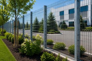 Woven Wire Fence
