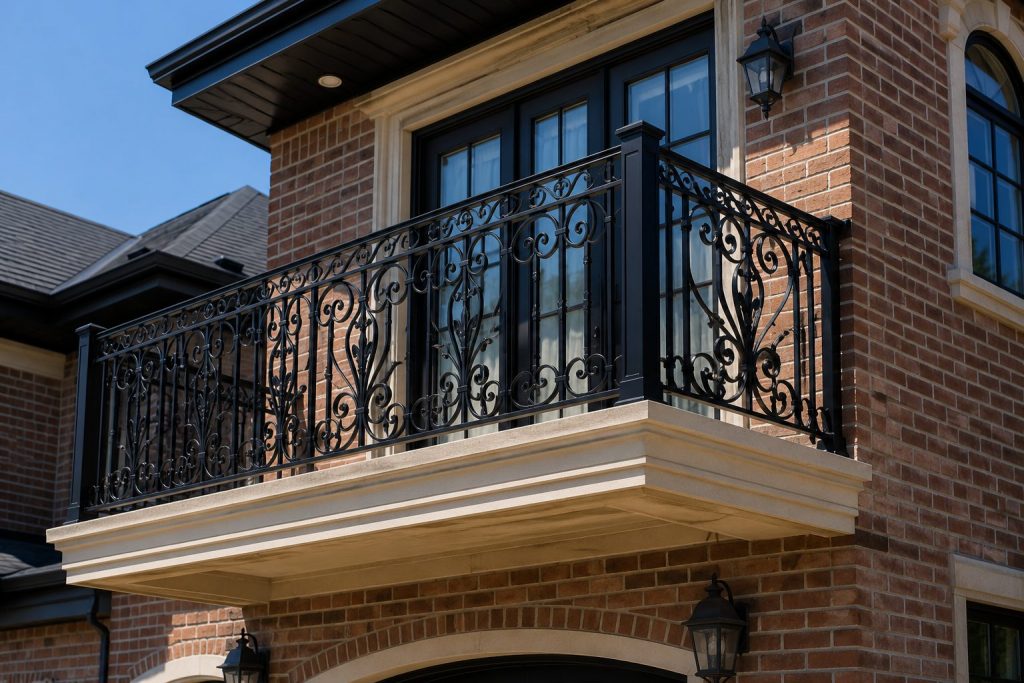 Wrought Iron Balcony Railings