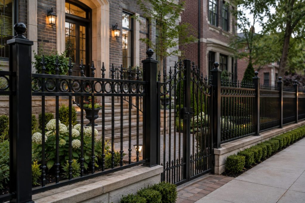 Wrought Iron Fence